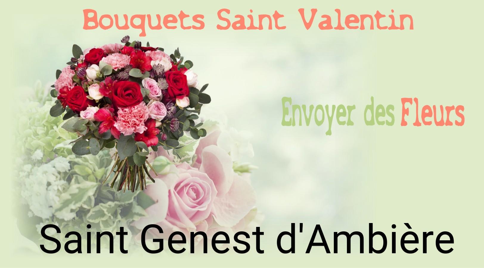 Roses de Saint-Valentin livrées à Saint-Genest-d'Ambière